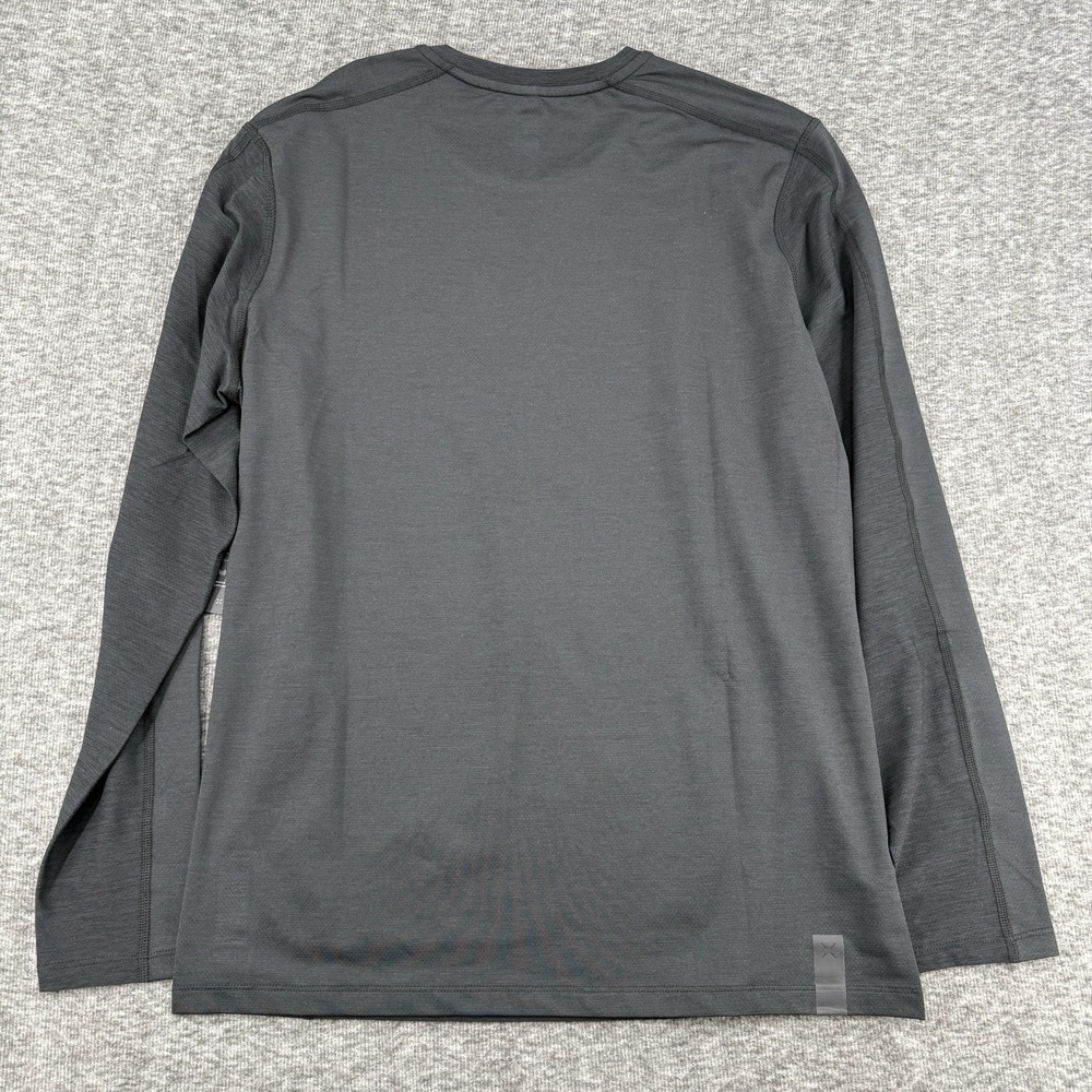 Ten Thousand Versatile LS Shirt Mens Medium Black Long Sleeve Athletic New - Picture 8 of 9